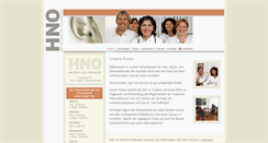 Desktop Screenshot of hno-straelen.de